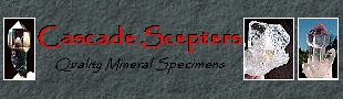 Cascade Scepters mineral specimens